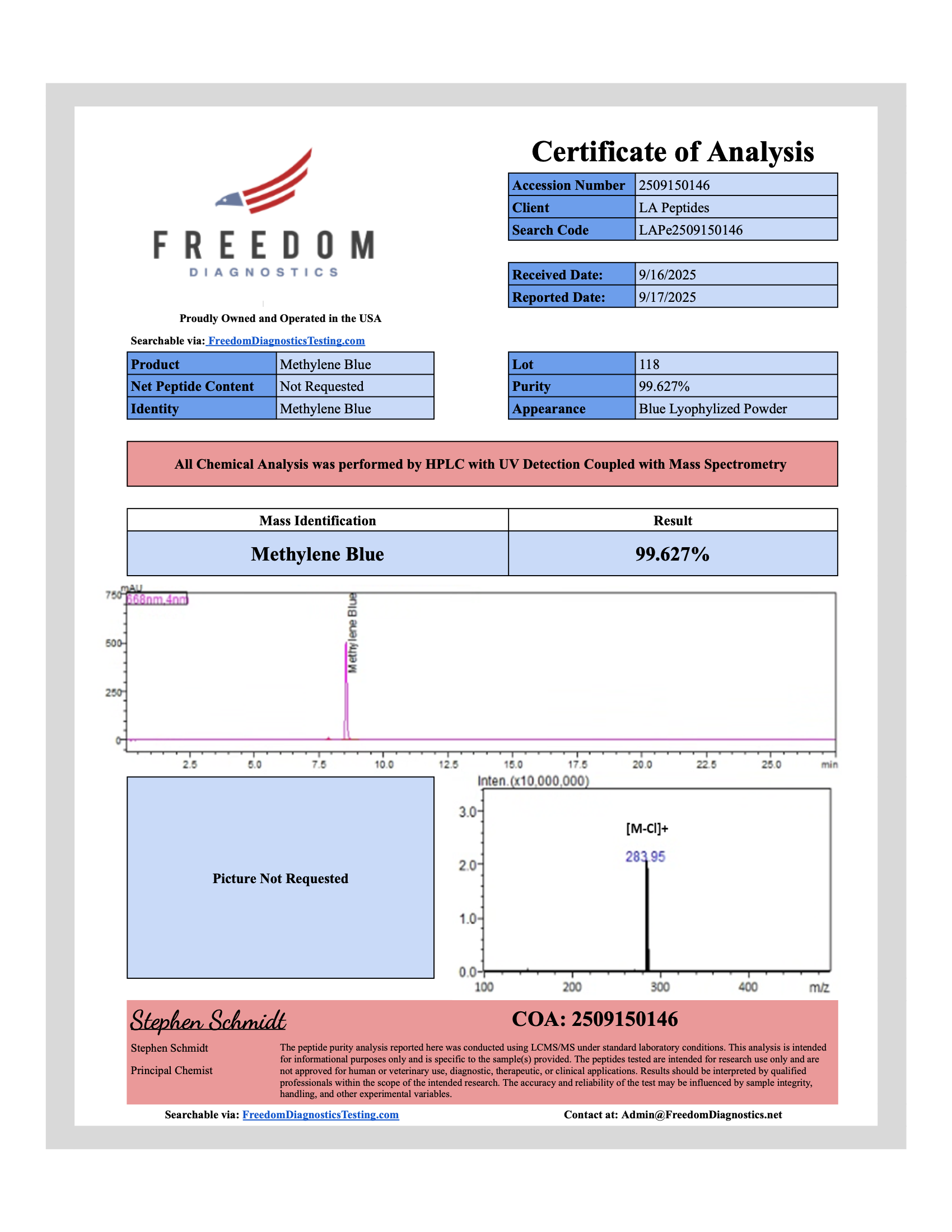 METHYLENE BLUE
